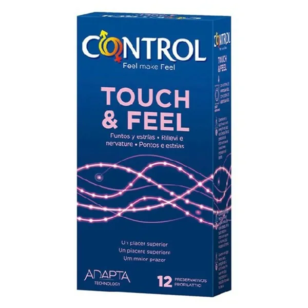 Condoms Touch and Feel Control (12 uds)