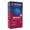 Condoms Sensual Xtra Dots Control (12 uds)