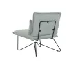 Armchair Home ESPRIT Black Green Metal 66 x 78 x 75 cm