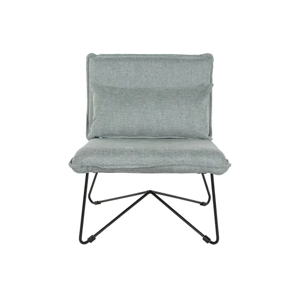Кресло Home ESPRIT Чёрный Зеленый Металл 66 x 78 x 75 cm
