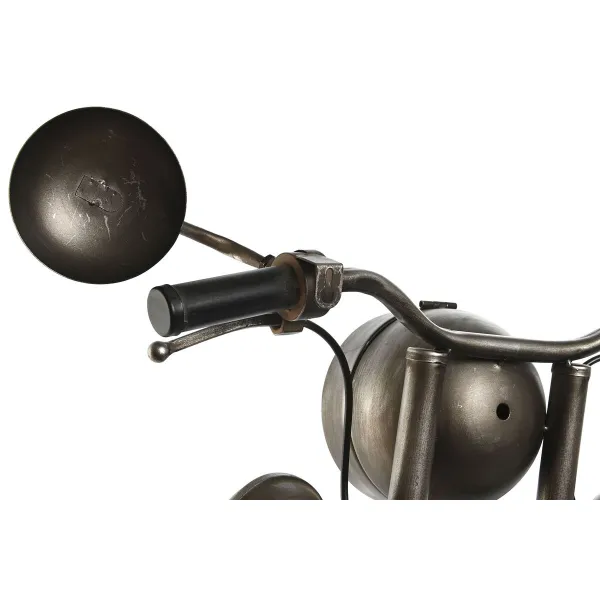 Sieninis laikrodis Home ESPRIT Juoda Sidabras Metalinis 60 x 30 x 78 cm