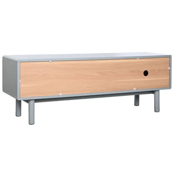 TV mēbeles Home ESPRIT Zils Pelēks polipropilēns Koks MDF 140 x 40 x 55 cm