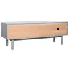 Televizoriaus baldai Home ESPRIT Mėlyna Pilka polipropileno Medžio MDF 140 x 40 x 55 cm