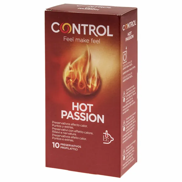 Condoms Control Hot Passion 10 Units