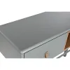 Hall Home ESPRIT Blue Grey 120 x 35 x 90 cm