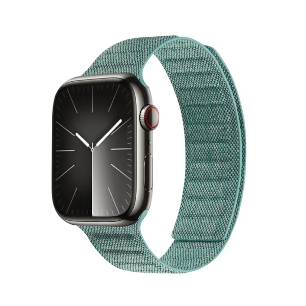 Crong Melange - Magnetic strap for Apple Watch 38/40/41/42 mm (turquoise melange)