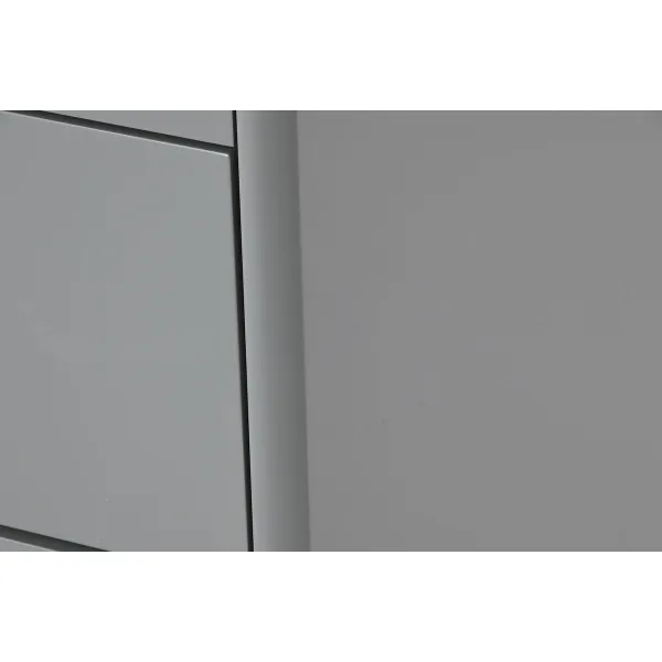 Komoda Home ESPRIT Mėlyna Pilka Natūralus polipropileno Medžio MDF 120 x 40 x 75 cm