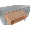 Комод Home ESPRIT Синий Серый Натуральный полипропилен Деревянный MDF 120 x 40 x 75 cm
