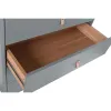 Тумба с ящиками Home ESPRIT Синий Серый полипропилен Деревянный MDF 80 x 40 x 117 cm