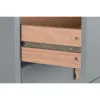 Тумба с ящиками Home ESPRIT Синий Серый полипропилен Деревянный MDF 80 x 40 x 117 cm