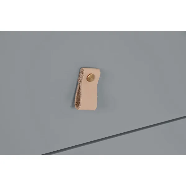 Тумба с ящиками Home ESPRIT Синий Серый полипропилен Деревянный MDF 80 x 40 x 117 cm