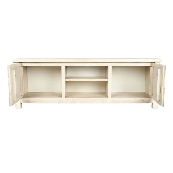 ТВ шкаф Home ESPRIT Натуральный древесина акации 160 x 42 x 55 cm