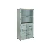 Plaukti Home ESPRIT Tirkīzs Debesu zils Metāls Koks MDF 87 x 44 x 168,5 cm