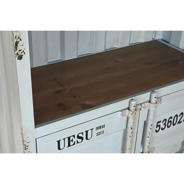 Plaukti Home ESPRIT Tirkīzs Debesu zils Metāls Koks MDF 87 x 44 x 168,5 cm