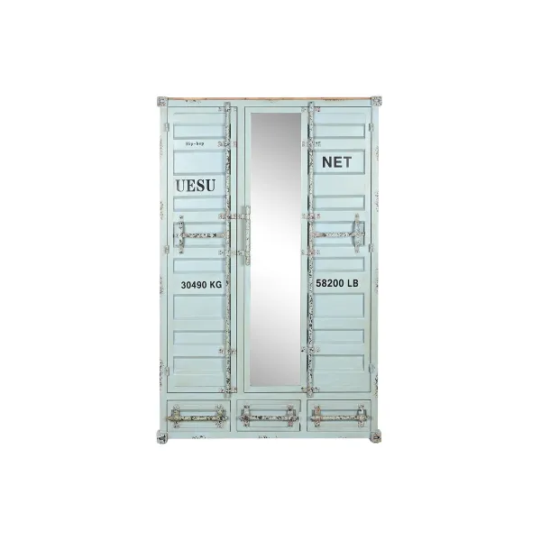 Spintelė Home ESPRIT Turkis Dangaus mėlynumo 112 x 46 x 174 cm