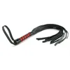 Flogger Whip Sportsheets Black/Red