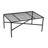 Jalkatuki Home ESPRIT Valkoinen Musta Metalli Kaupunki 75 x 50 x 45 cm