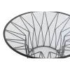 Кофейный столик Home ESPRIT Металл Стеклянный 85 x 85 x 39 cm