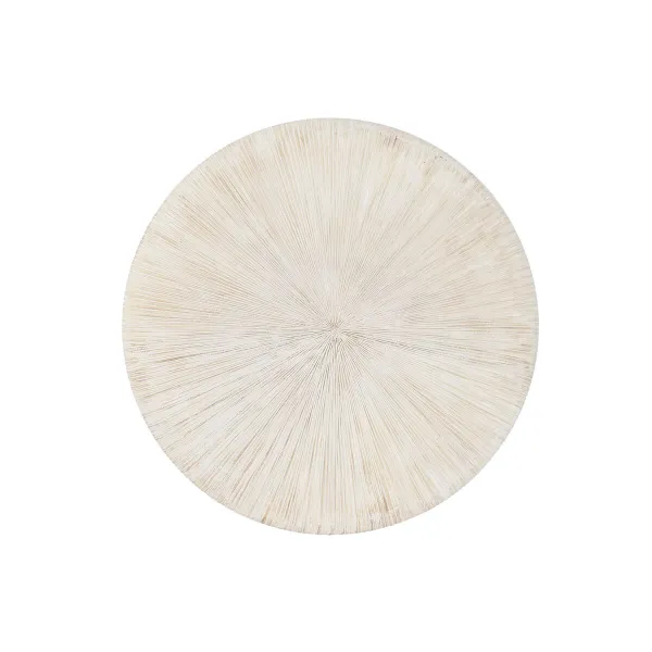 Sienu dekors Home ESPRIT Balts Indietis Verouderde afwerking 120 x 5 x 120 cm