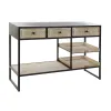 Hall Home ESPRIT Brown Black 120 x 38 x 80 cm