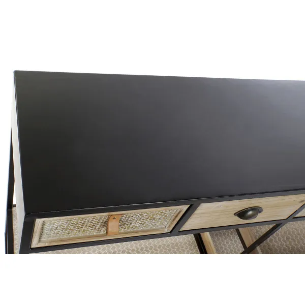 Salė Home ESPRIT Ruda Juoda 120 x 38 x 80 cm