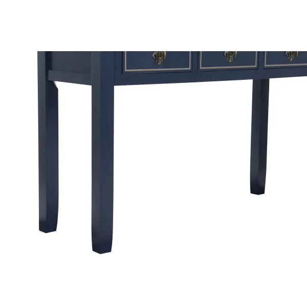 Hall Home ESPRIT Brown Navy Blue 103 x 35 x 80 cm