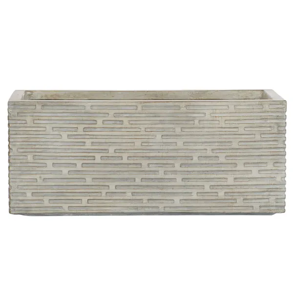 Sodinukas Home ESPRIT Rusvai gelsva Stiklo pluoštas Magnis 74,5 x 37,5 x 37,5 cm