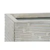 Sodinukas Home ESPRIT Rusvai gelsva Stiklo pluoštas Magnis 74,5 x 37,5 x 37,5 cm