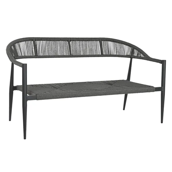 Sodo sofa Home ESPRIT Aliuminis 131 x 55 x 76 cm