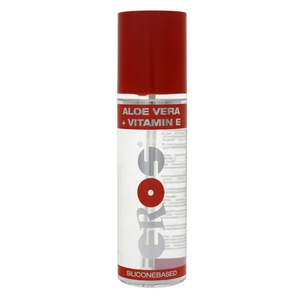 Silicone-Based Lubricant Eros Aloe Vera Vitamin E Sin aroma 200 ml