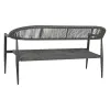 Puutarhasohva Home ESPRIT Alumiini 131 x 55 x 76 cm