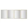 Sienas spogulis Home ESPRIT Balts Brūns Bēšs Pelēks 66 x 2 x 92 cm 70 x 2 x 97 cm (4 gb.)