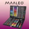 Painting set in a case 168 pcs black