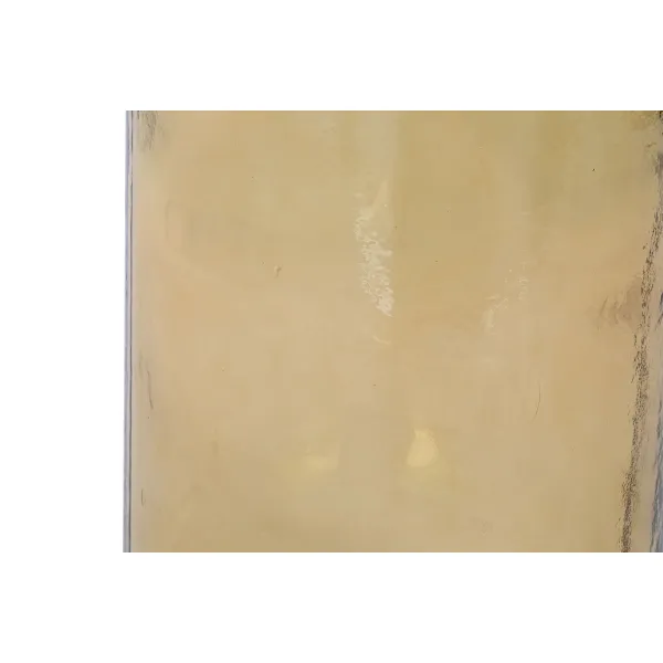 Maljakko Home ESPRIT Keltainen Köysi Karaistu lasi 25 x 25 x 75 cm