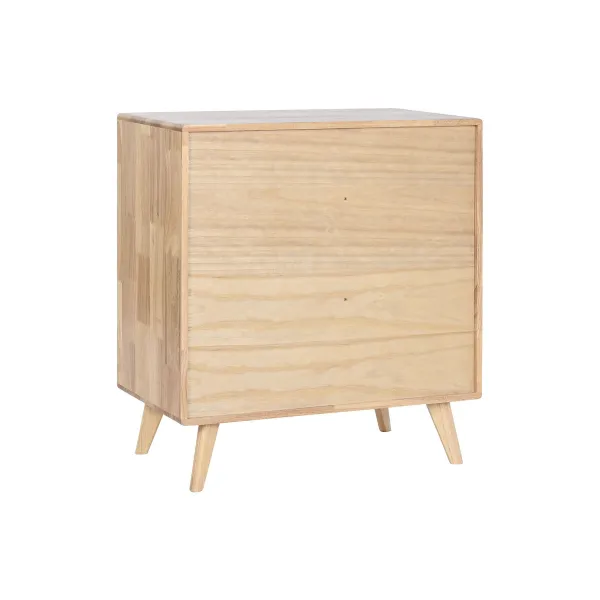Indauja Home ESPRIT Natūralus Metalinis Rotangas Kaučiukmedžio mediena 73,5 x 35 x 78 cm