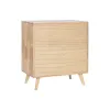 Indauja Home ESPRIT Natūralus Metalinis Rotangas Kaučiukmedžio mediena 73,5 x 35 x 78 cm