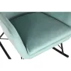 Šūpuļkrēsls Home ESPRIT Melns Debesu zils Poliesters Metāls 68 x 90 x 92 cm