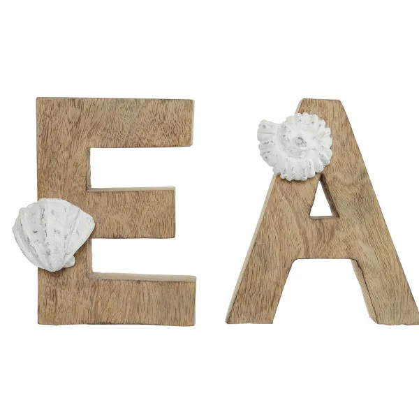 Декоративная фигура Home ESPRIT Sea Белый Натуральный Средиземноморье 47 x 8 x 24,5 cm