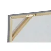 Canvas Home ESPRIT Canvas MDF Wood 120 x 3 x 60 cm