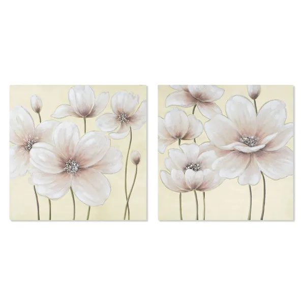 Полотно Home ESPRIT Полотно Деревянный MDF 80 x 3 x 80 cm 80 x 2,8 x 80 cm