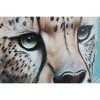 Canvas Home ESPRIT Blue Leopard Colonial Lion 63 x 3,5 x 93 cm 93 x 3,5 x 63,5 cm 63,5 x 3,5 x 93 cm (2 Units)