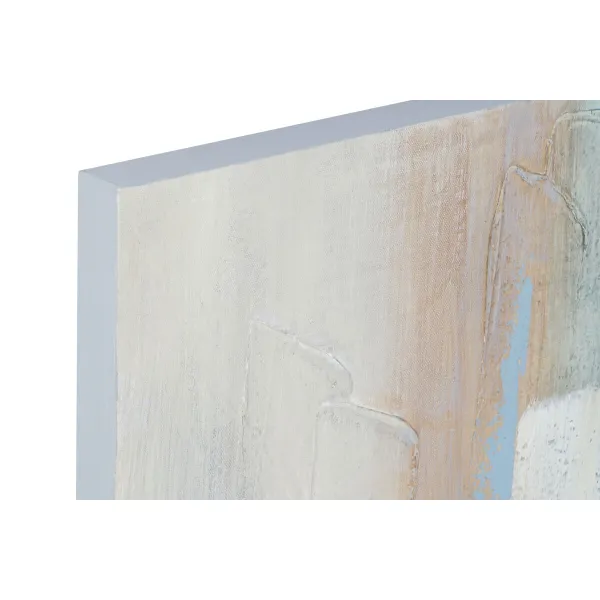 Canvas Home ESPRIT Canvas MDF Wood 80 x 3 x 80 cm