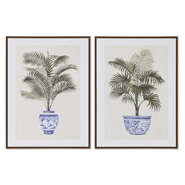 Canvas Home ESPRIT polistirols Canvas 60 x 4 x 80 cm