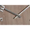 Sieninis laikrodis Home ESPRIT Balta Auksinis Sidabras PVC 30 x 4 x 30 cm (2 vnt.)