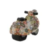 Dekoratyvinė figūrėlė Home ESPRIT Spalvotas Viduržemio scooter 14 x 8 x 11 cm (2 vnt.)