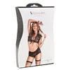 Underwear Set S Pleasures Black (One size)