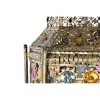 griestu gaismas Home ESPRIT Daudzkrāsains Bronza Metāls 50 W 29 x 26 x 105 cm
