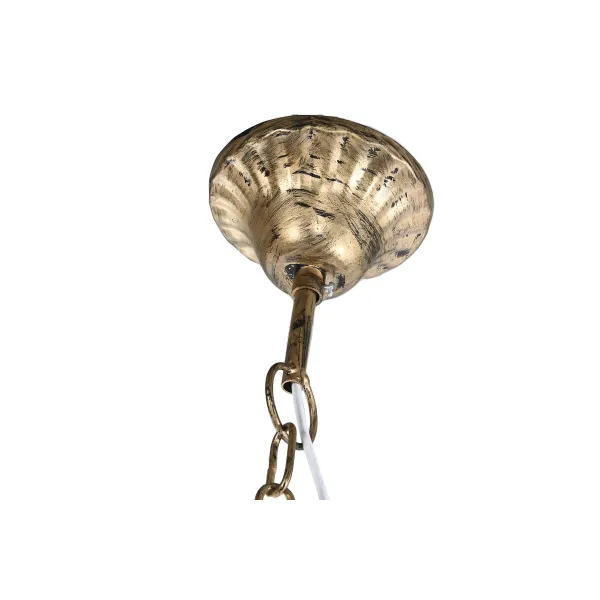 Pakabinamas apšvietimas Home ESPRIT Spalvotas Auksinis Metalinis 50 W 29 x 26 x 105 cm