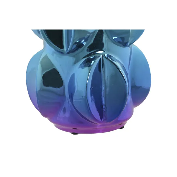 Vase Home ESPRIT Multicolour Stoneware Modern 12 x 12 x 24 cm (2 Units)