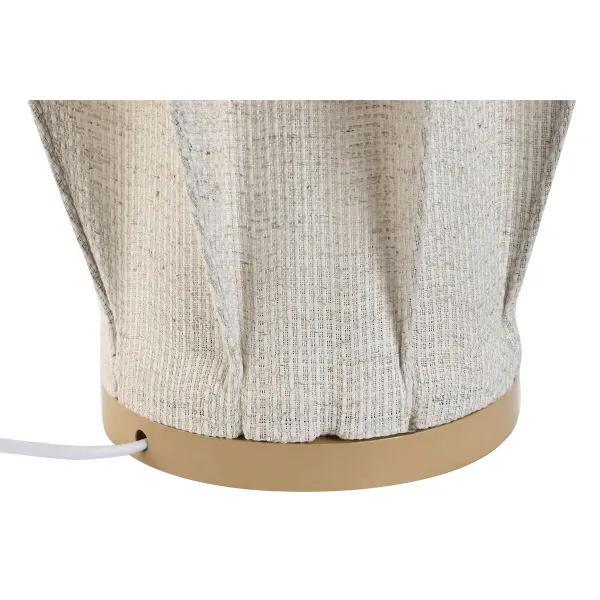 Настольная лампа Home ESPRIT Коричневый лён Металл Веревка 25 x 25 x 60 cm